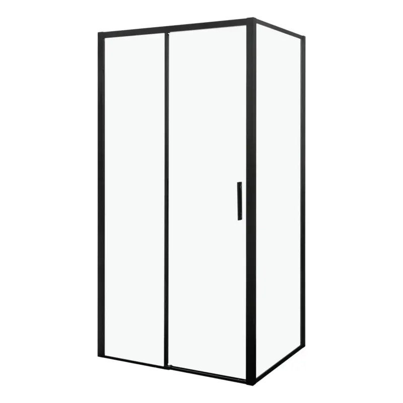 Direct Verzonden Kerra Silves douchecabine 100x80cm zwart