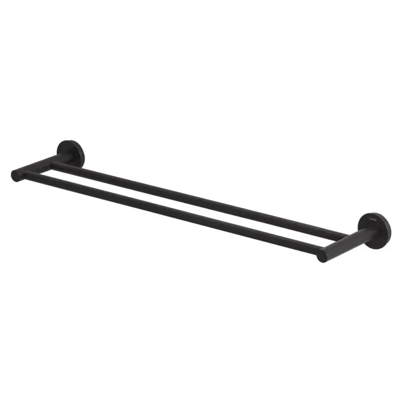 Direct Verzonden Tiger Urban dubbel handdoekrek 60cm zwart
