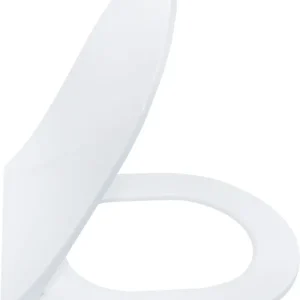 SaniGoods Acora dunne toiletzitting met softclose inox scharnieren en Quick Release wit Direct Beschikbaar