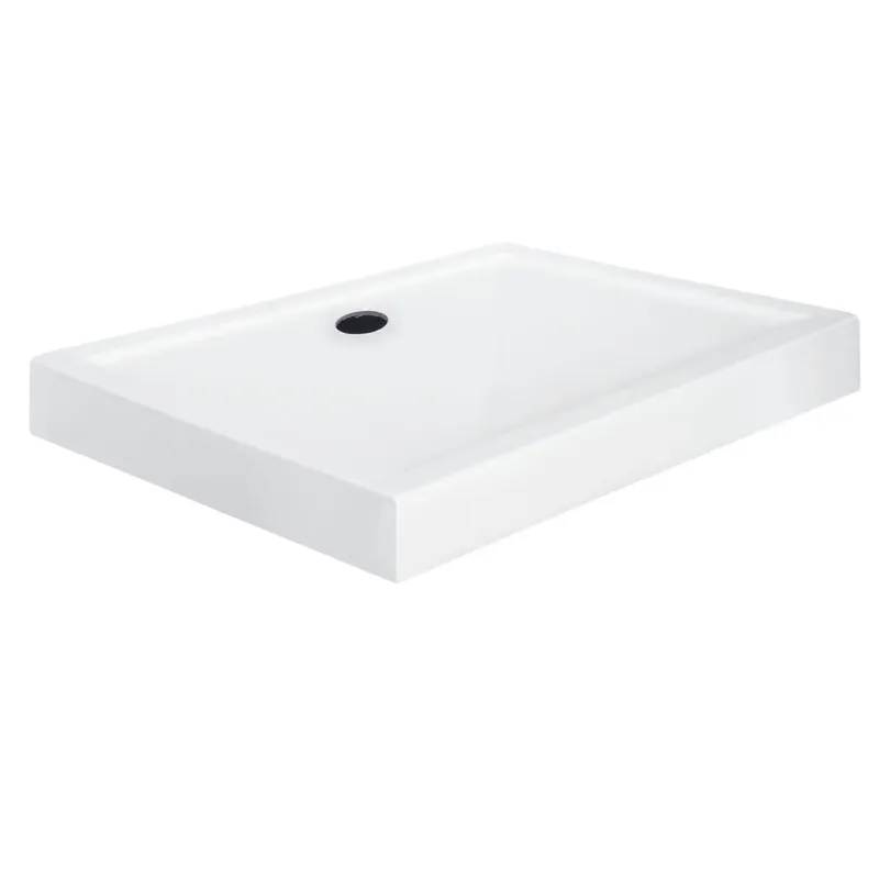 Kerra Victor douchebak rechthoek 100x80x14cm wit Populair