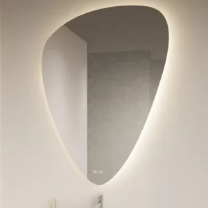 Laatste Kans Gliss Design Frenzy spiegel met LED-verlichting en verwarming 100x75cm