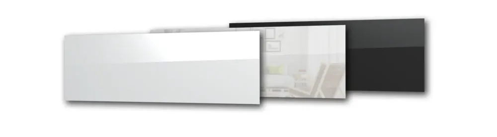 Ecosun GS600 glazen infrarood paneel spiegel 120x60cm 600W Shop Nu