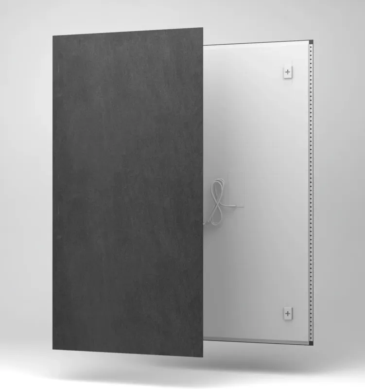 Beperkt Aanbod Ecosun CR700 keramisch infrarood paneel basalt zwart 120x60cm 700W