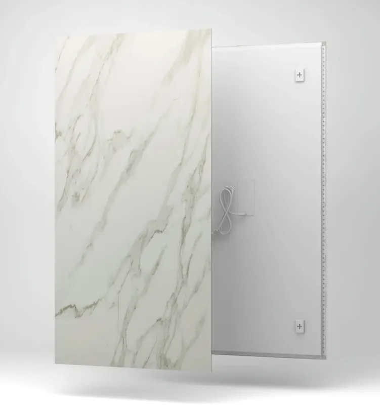 Ecosun CR700 keramisch infrarood paneel marmer 120x60cm 700W Beste Prijs