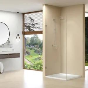 Beperkt Aanbod van Rijn ST01 profielloze vaste wand 30x200cm chroom