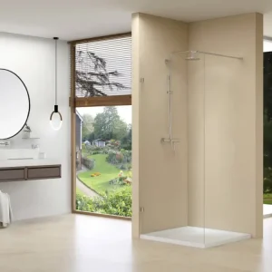 van Rijn ST01 profielloze inloopdouche 100x200cm chroom Aanbieding