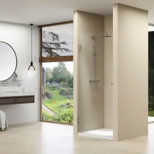 van Rijn ST01 profielloze nisdeur 80cm chroom Fabrieksprijs