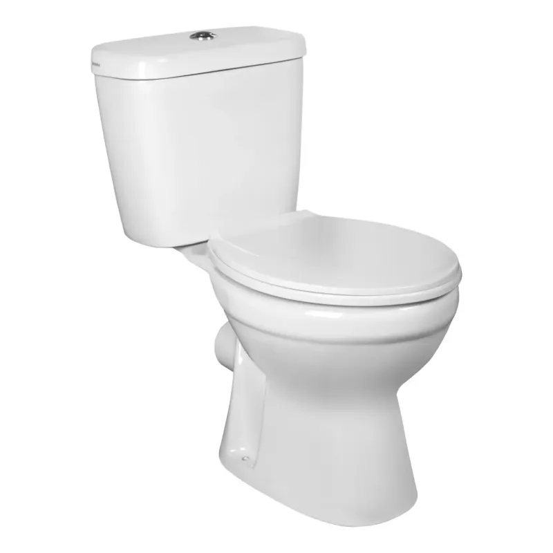 Aanbieding Kerra C-Clear toilet met zitting diepspoel wit PK