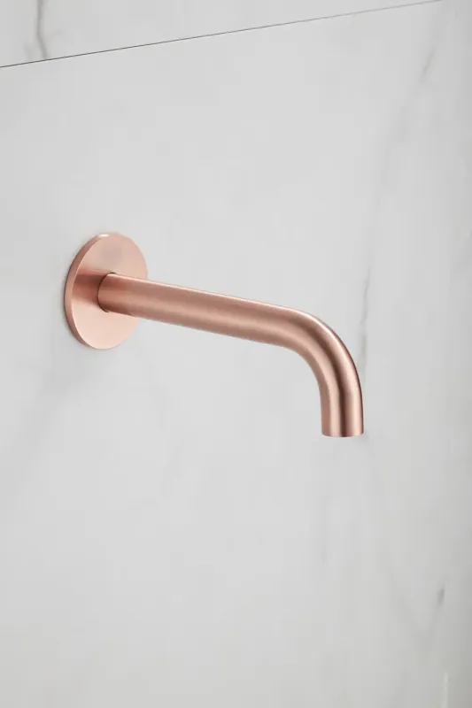Saniclear Plus baduitloop 20cm geborsteld koper Aanbieding