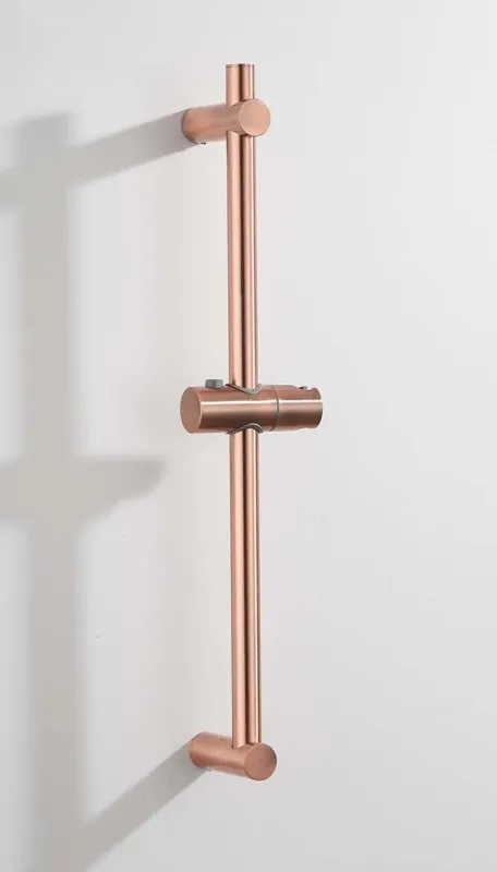 Saniclear Plus douche glijstang 60cm geborsteld koper Seizoensaanbieding