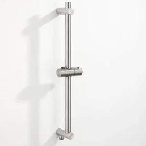 Veilige Betaling Saniclear Plus douche glijstang met wateraansluiting 60cm RVS