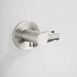 Actieprijs Saniclear Plus draaibare handdouche houder met wateraansluiting RVS