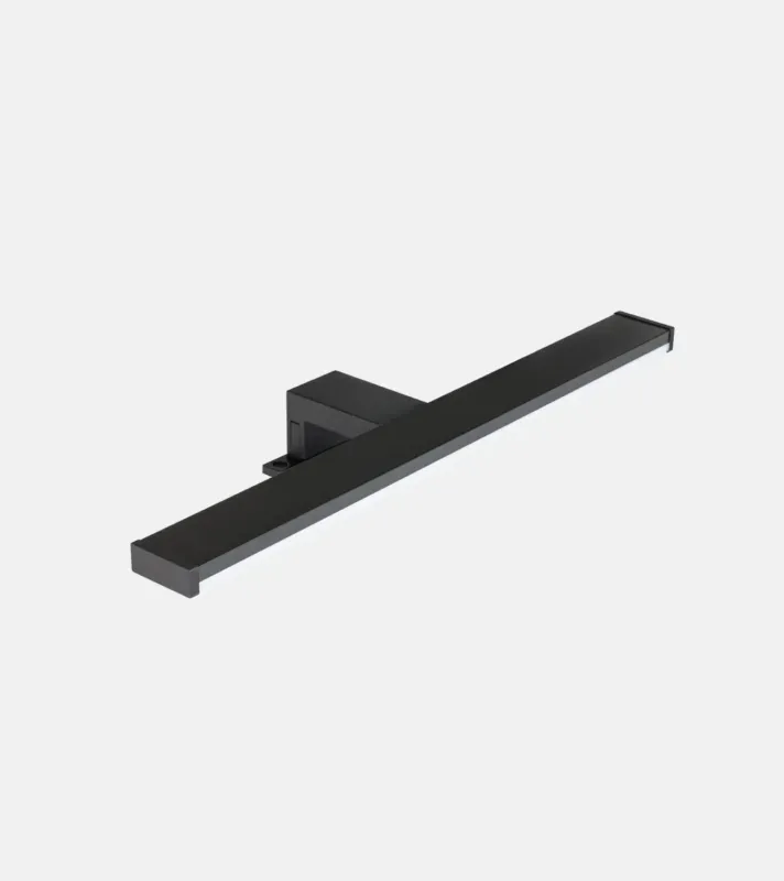 NJOY Avola spiegellamp 60cm zwart mat Weekendaanbieding