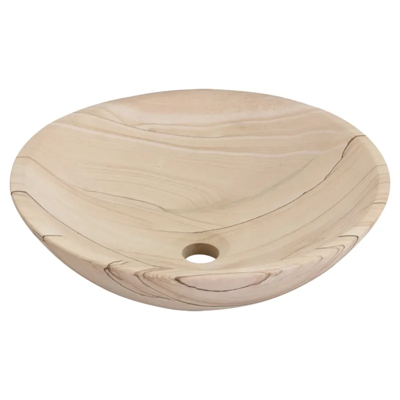 Hoge Kwaliteit Differnz Sandstone waskom 40x15cm