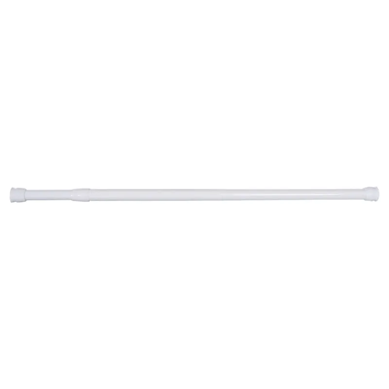 Exclusieve Aanbieding Differnz Round douchegordijnstang om vast te klemmen 75-125cm wit