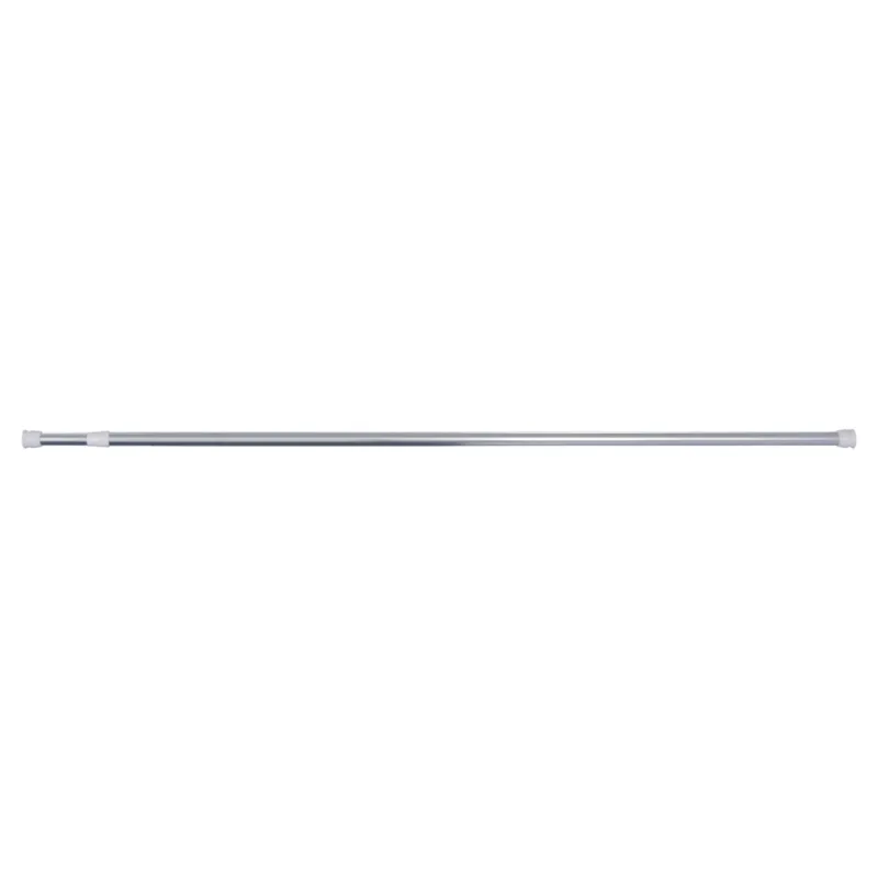 Differnz Round douchegordijnstang om vast te klemmen 125-220cm chroom Aanbieding