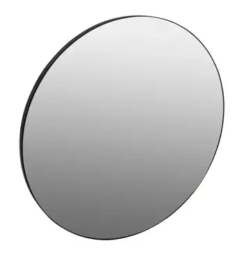 Tijdelijk Beschikbaar Plieger Nero Round ronde spiegel 40cm mat zwart