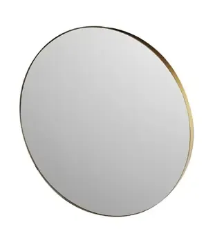 Uitverkoop Plieger Golden Round ronde spiegel 60cm goud