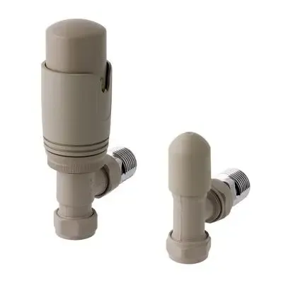 Bestseller Eastbrook Valve radiator aansluitset haaks met thermostaat mat cappuccino