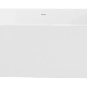 Best Design Living half vrijstaand bad 180x80cm links mat wit Finale Uitverkoop