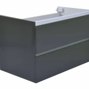 Onderkast 80X36Cm Zonder Wastafel Hoogglans Grijs Voordeelprijs