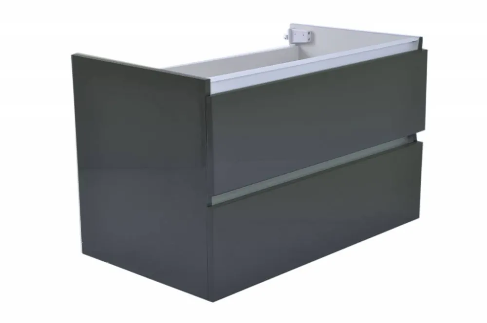 Onderkast 80X36Cm Zonder Wastafel Hoogglans Grijs Voordeelprijs