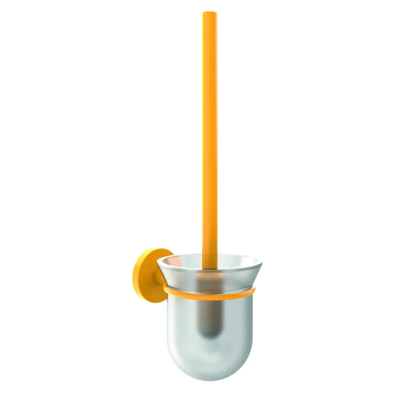 Toiletborstelgarnituur BWS Ducky Geel Speciale Aanbieding