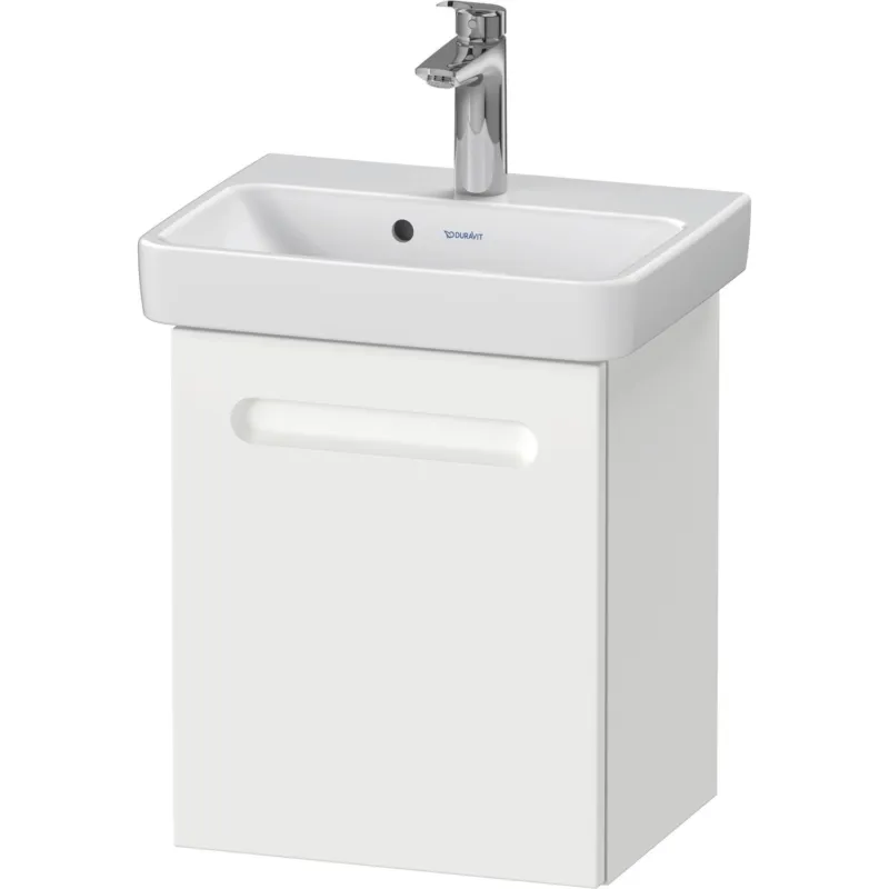 Wastafelonderkast Duravit No.1 Met 1 Deur Rechts 39x34.6x47.8cm Met Geïntegreerde Greep Mat Wit Bestel Nu