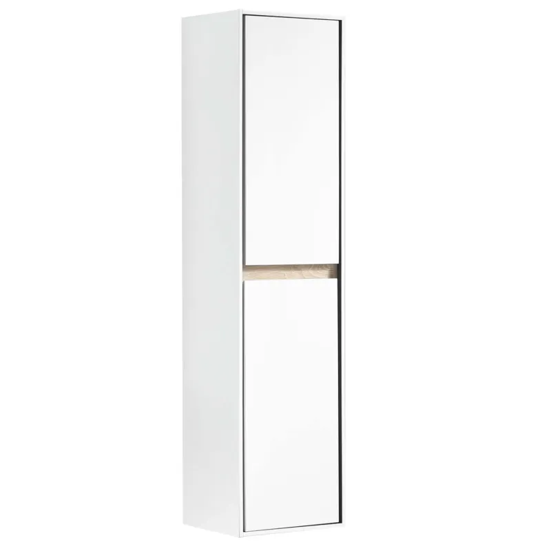 Kolomkast Differnz Providence 160x40x30 cm Links-Rechts Wit Gratis Retour