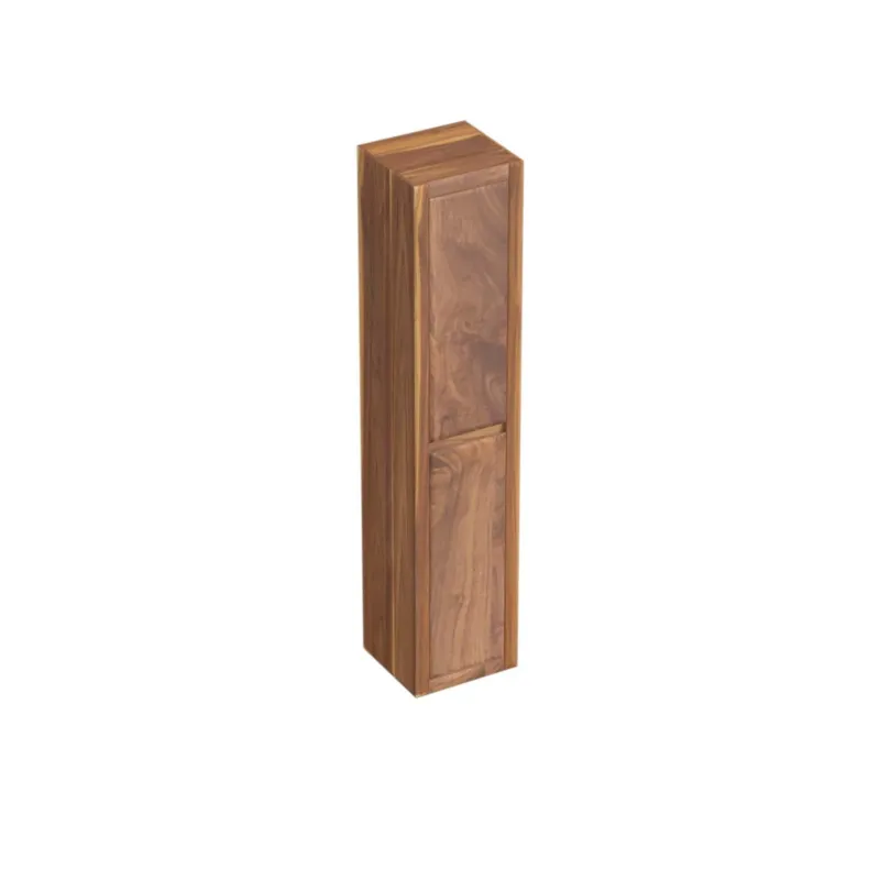 Korting Kolomkast Forzalaqua Gela 38x35x180 Cm 2 Deuren Noten Pure Walnut
