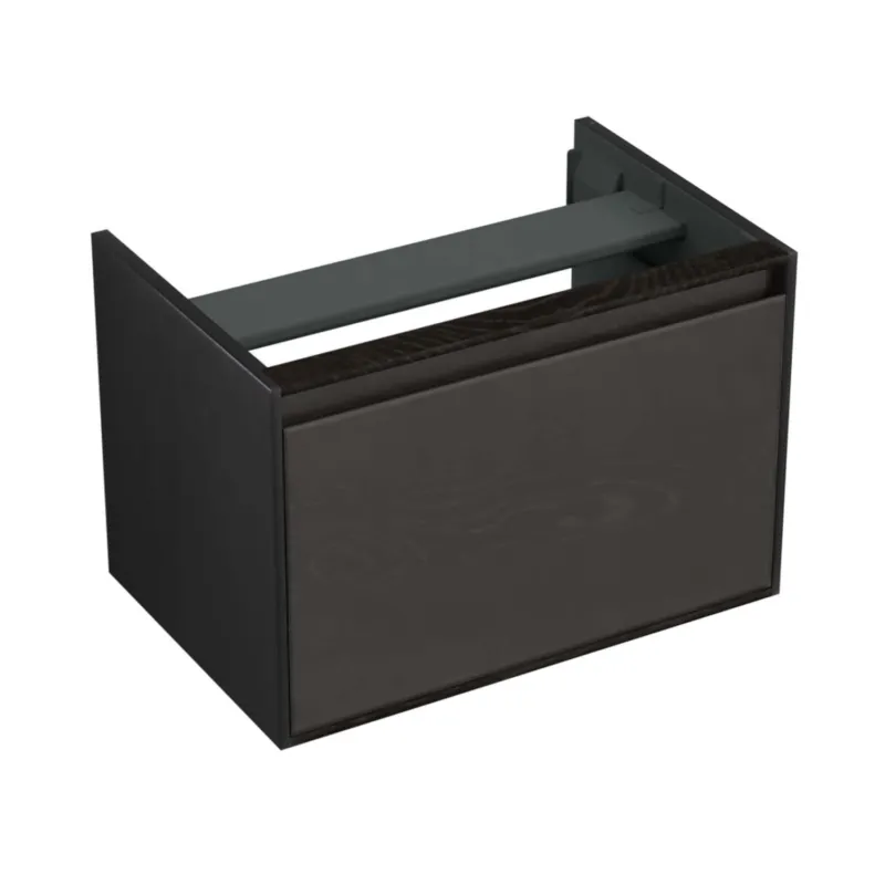 Onderkast Forzalaqua Reno 59.5x39.5x40 Cm 1 La Softclose Eiken Black Oiled Express Levering
