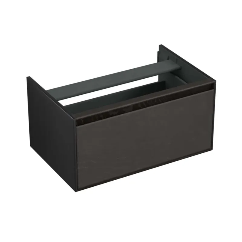 Gereduceerde Prijs Onderkast Forzalaqua Reno 80x51x40 Cm 1 La Softclose Eiken Black Oiled