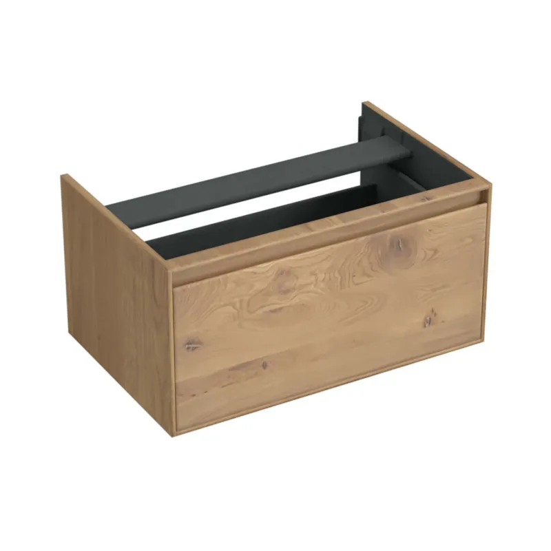Onderkast Forzalaqua Reno 80x51x40 Cm 1 La Softclose Eiken Oyster Fabrieksprijs