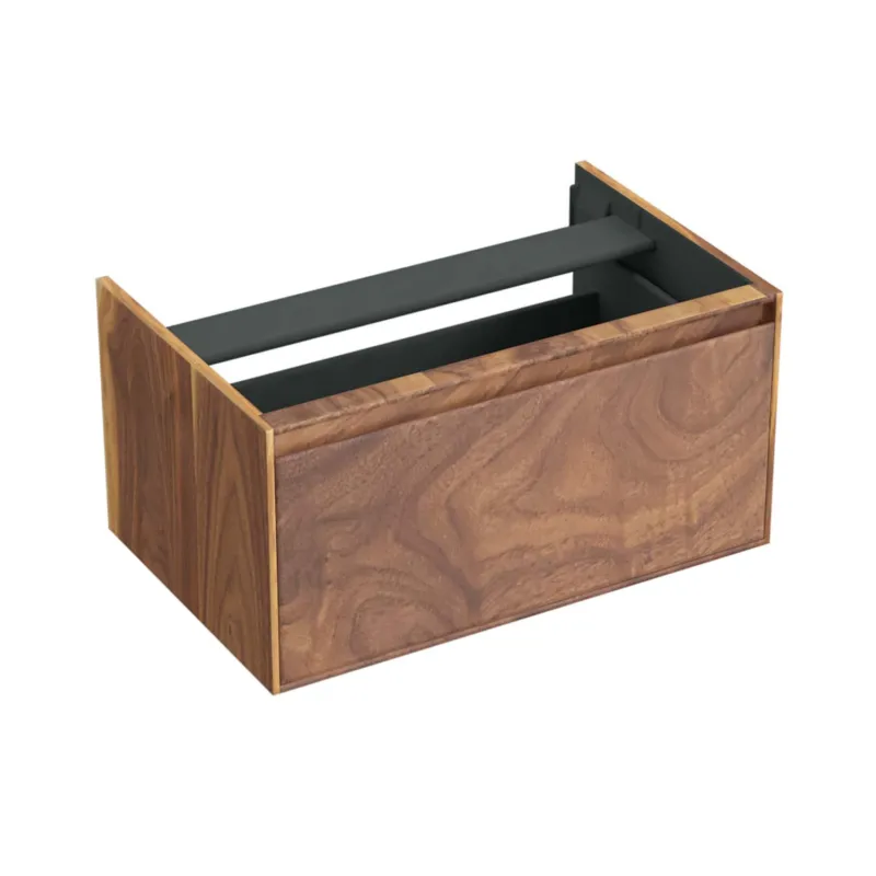 Onderkast Forzalaqua Reno 80x51x40 Cm 1 La Softclose Noten Pure Walnut Beperkte Voorraad