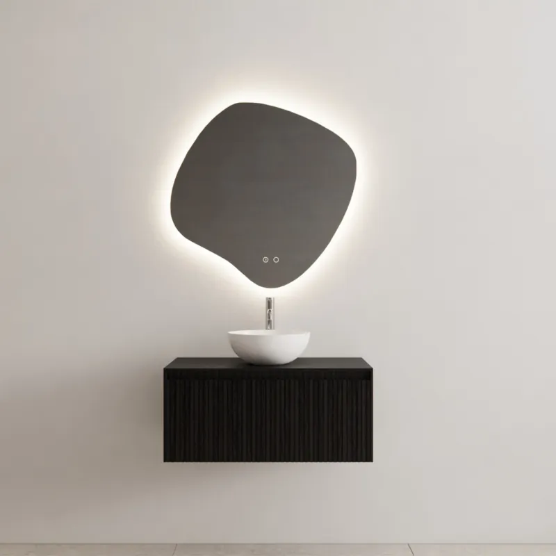 Onderkast Gliss Design Timotheus 70 CM Incl. Topplaat Black Veneer Koop Online