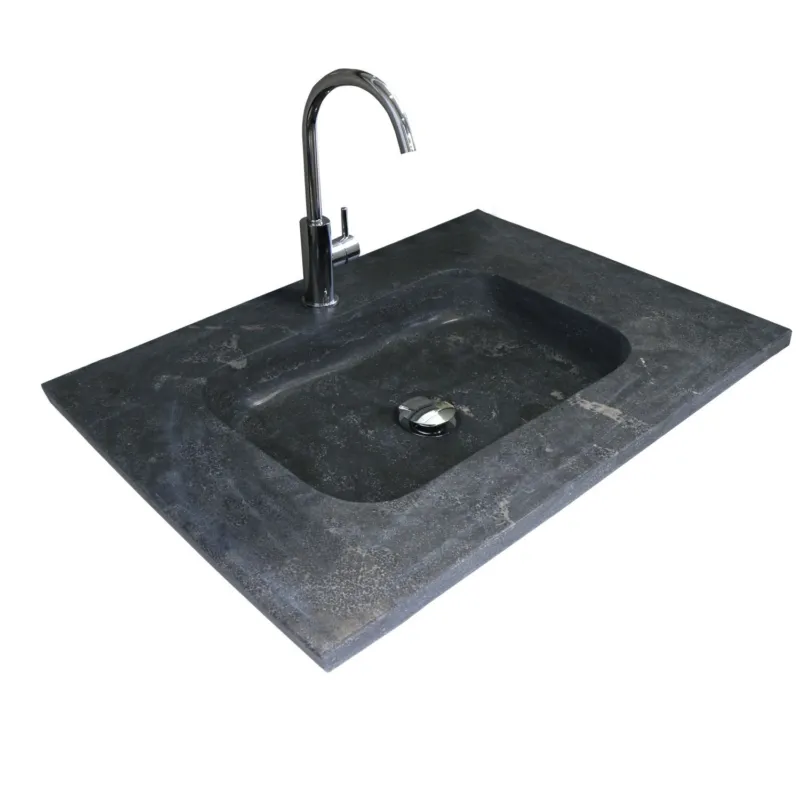 Badmeubelset Aquasplash Salt 60x46cm Met Grepen (Kleurkeuze) 2 Lades Met Wastafel Hardsteen 1 Kraangat Ice White Gereduceerde Prijs