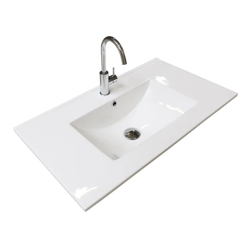 Badmeubelset Aquasplash Salt 100x46cm Greeploos 2 Lades Met Wastafel 1 Kraangat Whisky Oak Korting