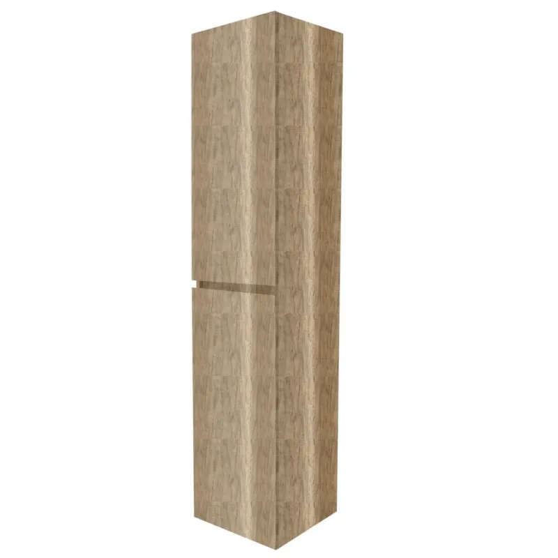 Kolomkast Gliss Design Paris 2 Deuren 160x35x35 cm Canyon Oak Populair