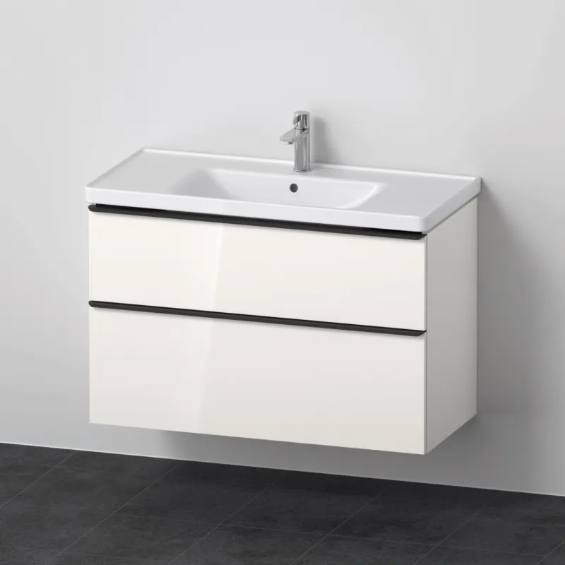 Merkproduct Badkamermeubelset Duravit D-Neo Wastafel Keramiek 100.5x48x62.5 cm Hoogglans Wit