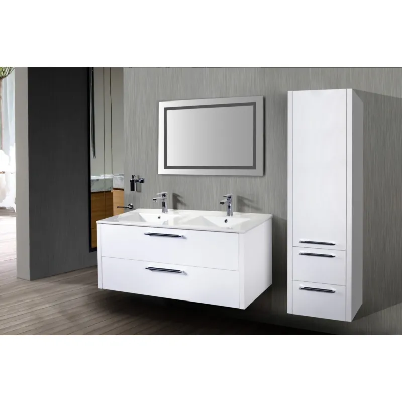 Exclusieve Aanbieding Onderkast Boss & Wessing Mega 120x45x50cm Hoogglans Wit