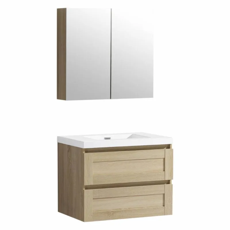 Seizoensaanbieding Badmeubelset Differnz Reno 75x50x55 cm Eiken