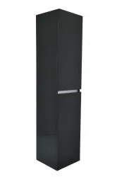 Direct Beschikbaar Wiesbaden Vision kolomkast 2 deuren 160x35x35 hoogglans grijs