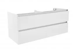 Wiesbaden Vision onderkast dubbel+4 laden 120x46 wit Rechtstreeks Van De Fabrikant