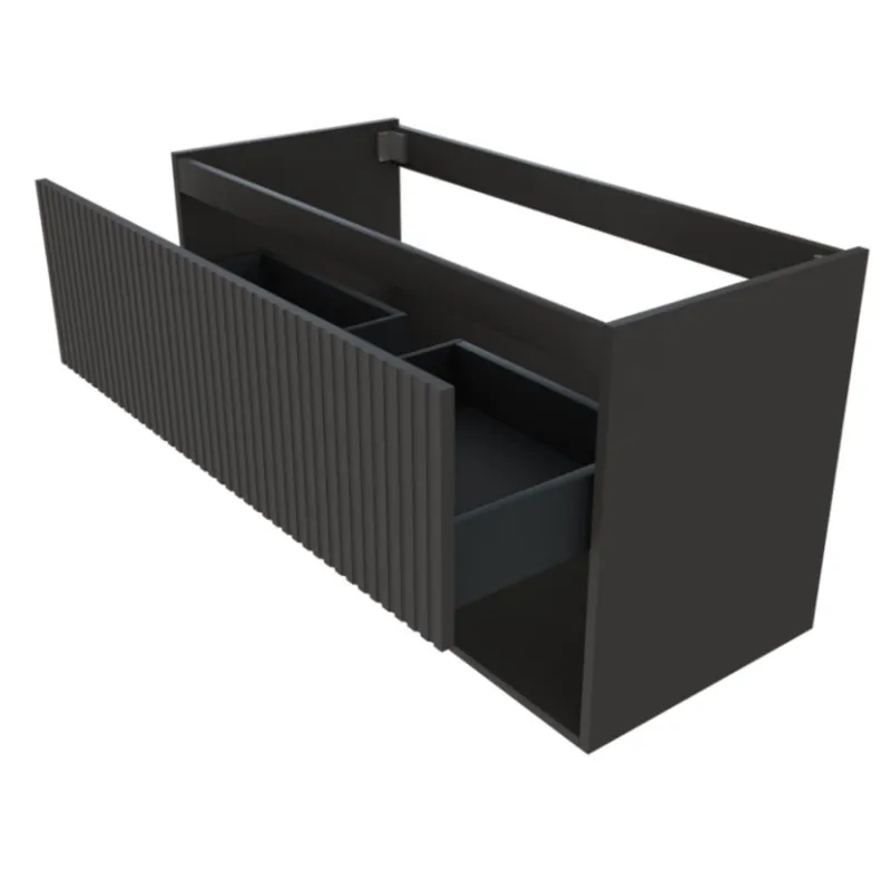 Nieuw Best-Design "Rigatti-100-Black-Greeploos" Meubel Onderkast 100 cm