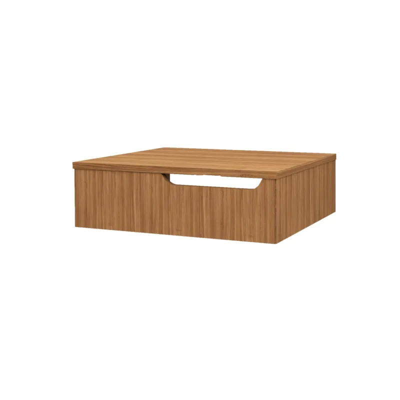 Koop Online Onderkast BWS Felix 60x48x18 cm Met Handdoekuitsparing Walnoot
