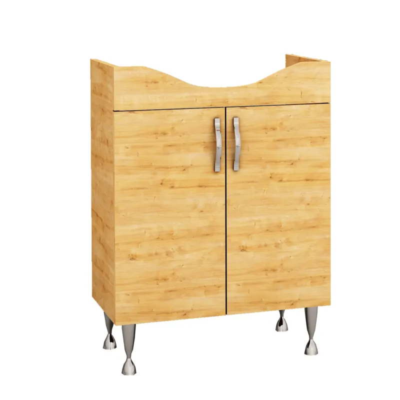 Flitsaanbieding Onderkast BWS Aleco 57x82x44 cm 2 Deuren Met Greep Safir