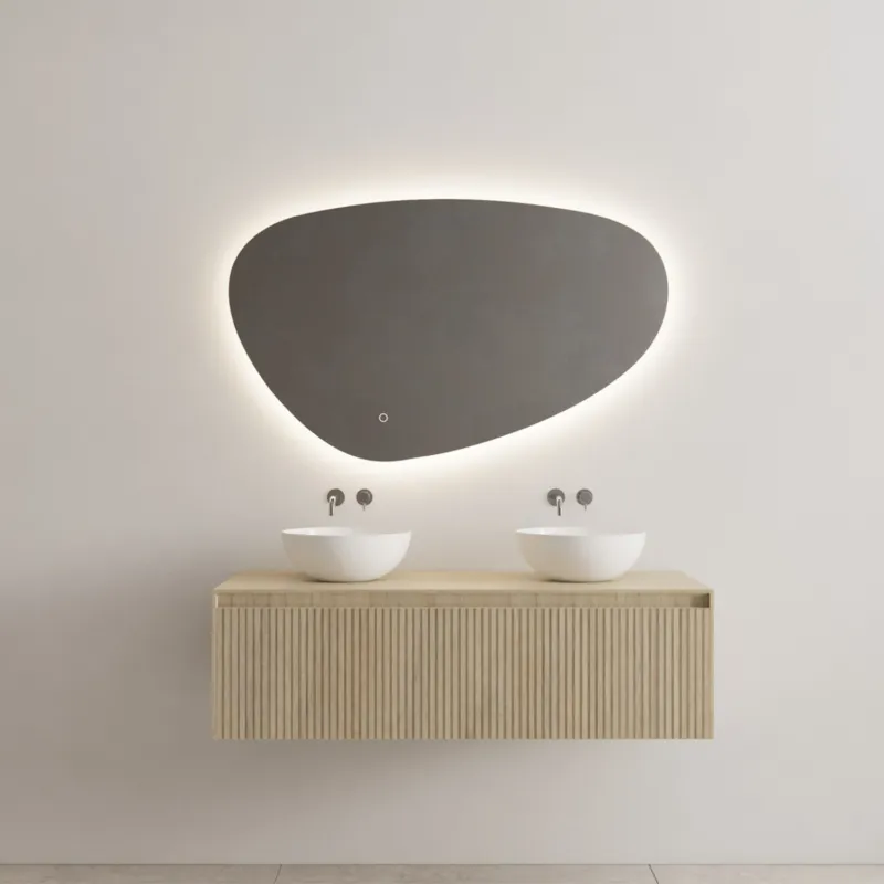 Onderkast Gliss Design Timotheus 140 CM Incl Topplaat Corn Silk Gratis Retour