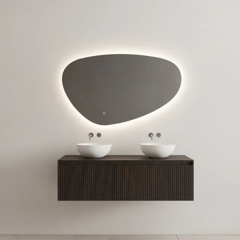 Voordeelprijs Onderkast Gliss Design Timotheus 140 CM Incl Topplaat Charcoal