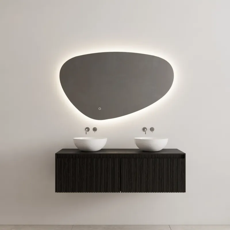 Onderkast Gliss Design Timotheus 120 CM 2 laden Incl Topplaat Black Veneer Bestel Nu