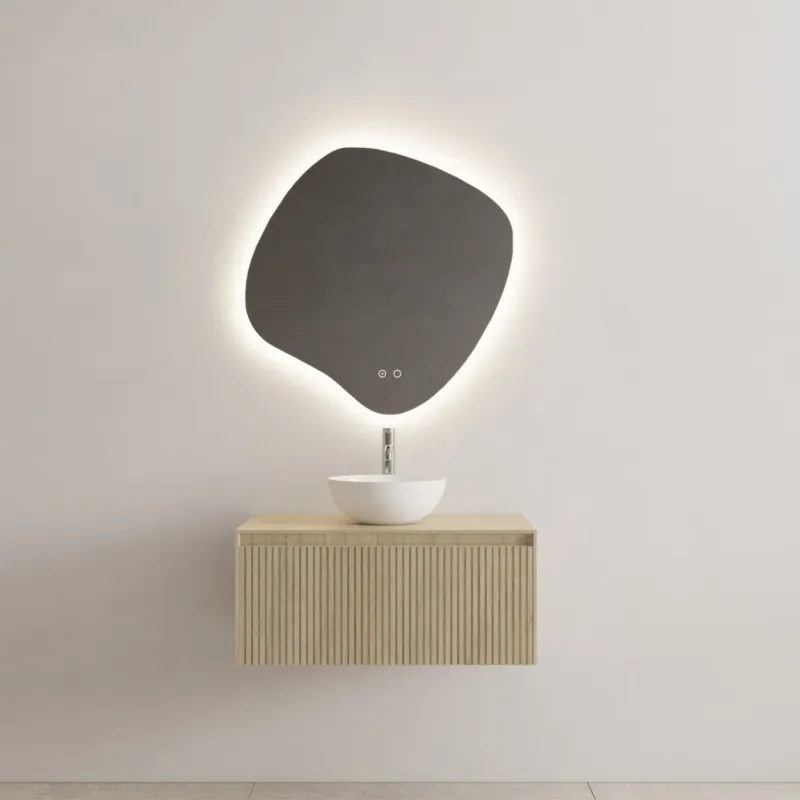 Onderkast Gliss Design Timotheus 80 CM Incl. Topplaat Corn Silk Aanbieding